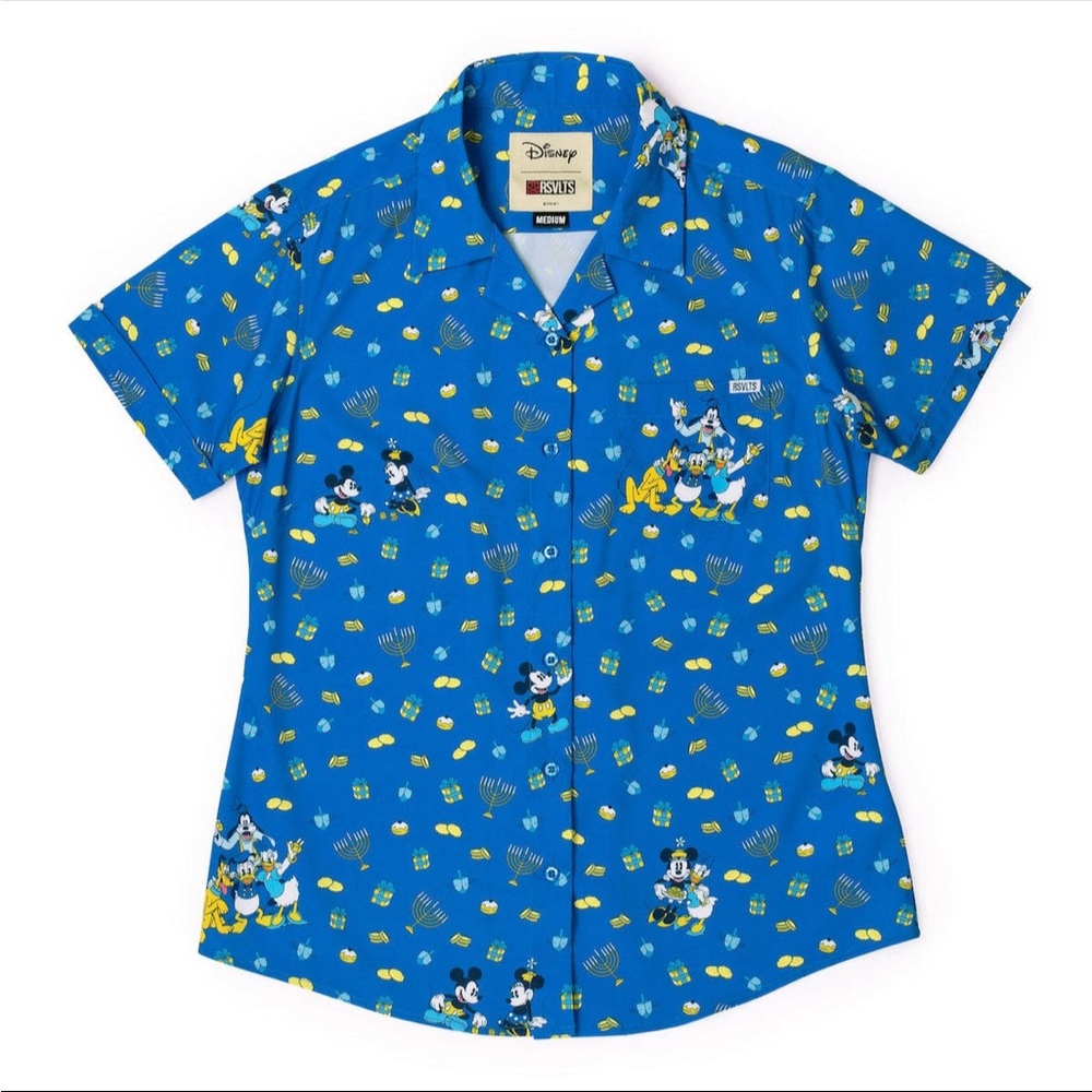 RSVLTS Womens Medium Mickeys Menorah